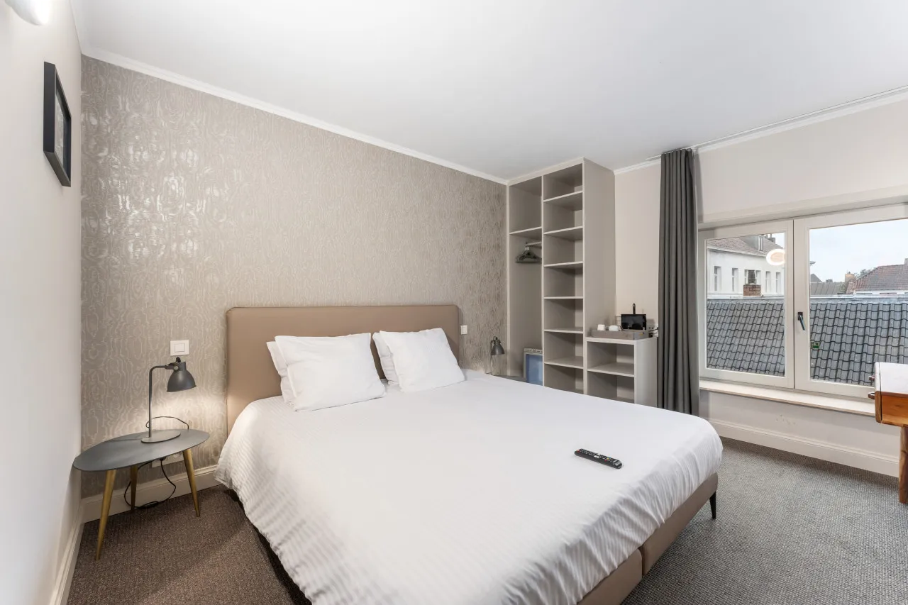 Charming Double Room in Historic Hotel